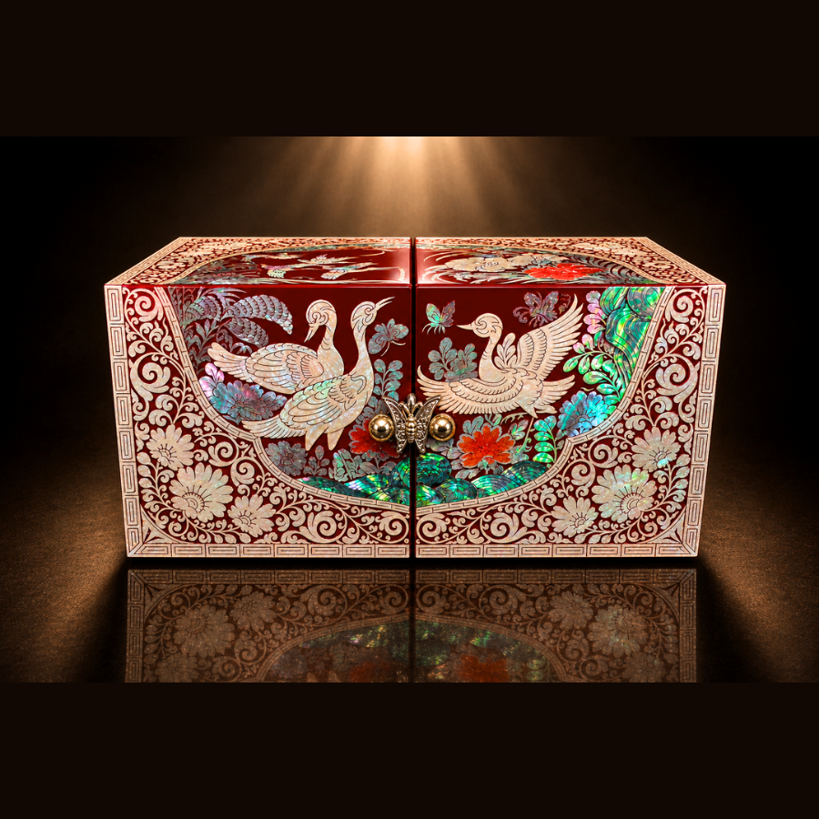 Korean Mother-of-Pearl Jewelry Chest