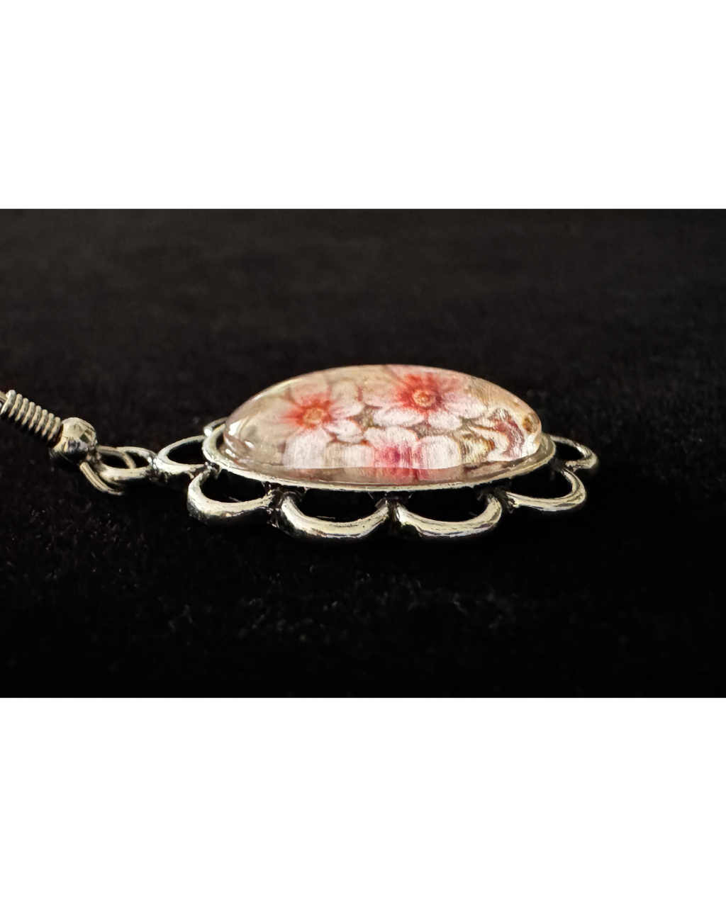 Cherry Blossom Reverie — Vintage Style Earrings