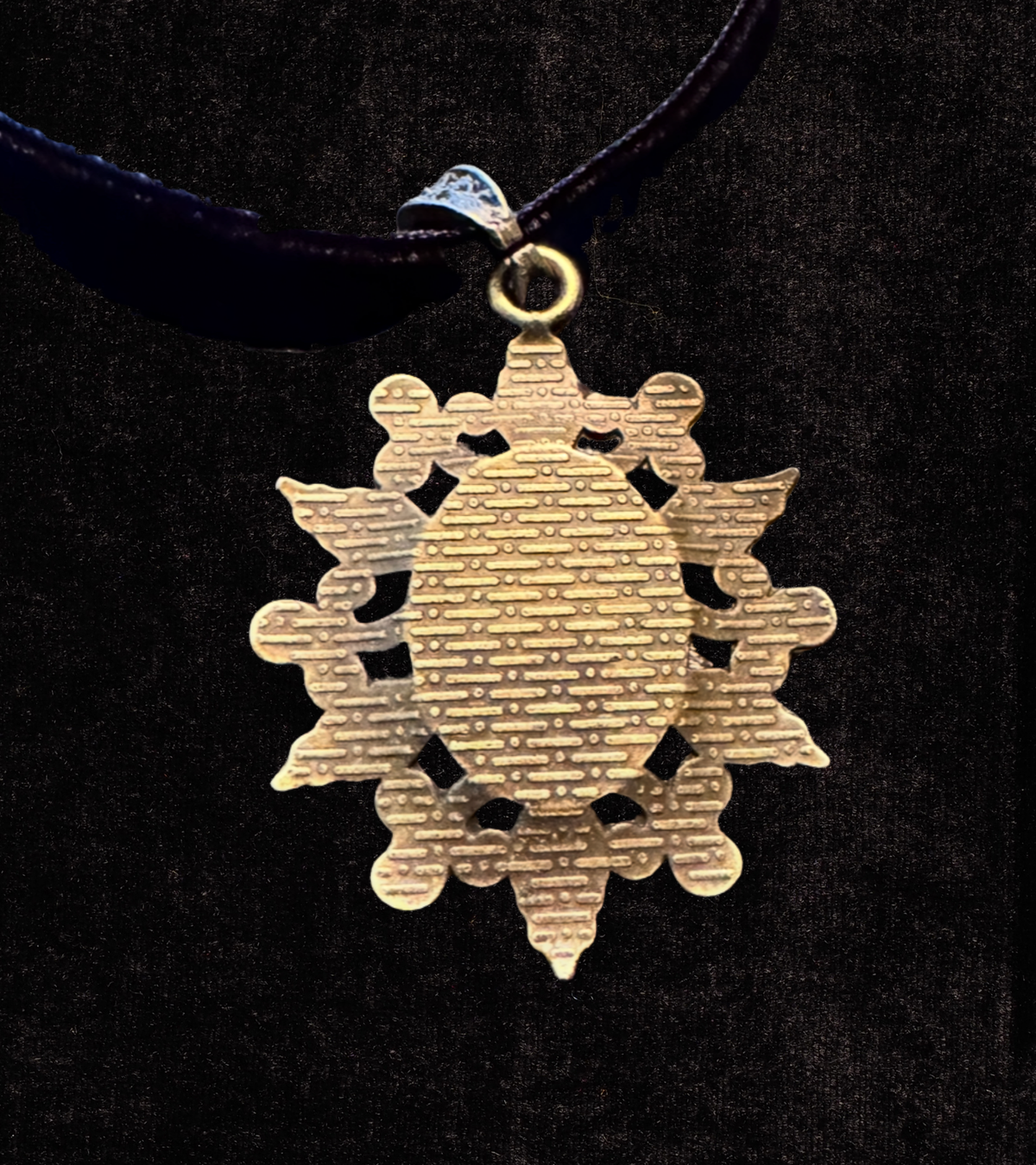 Curiosity Star Choker - Crescent Moon