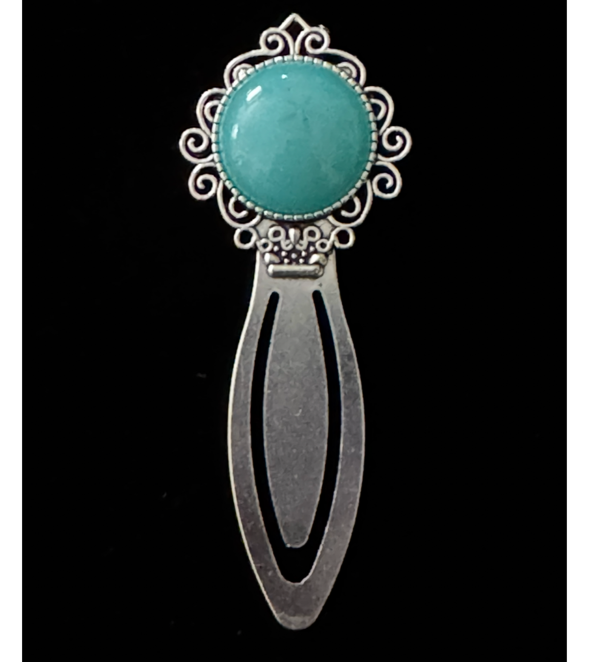 Turquoise Reverie — Vintage Style Bookmark
