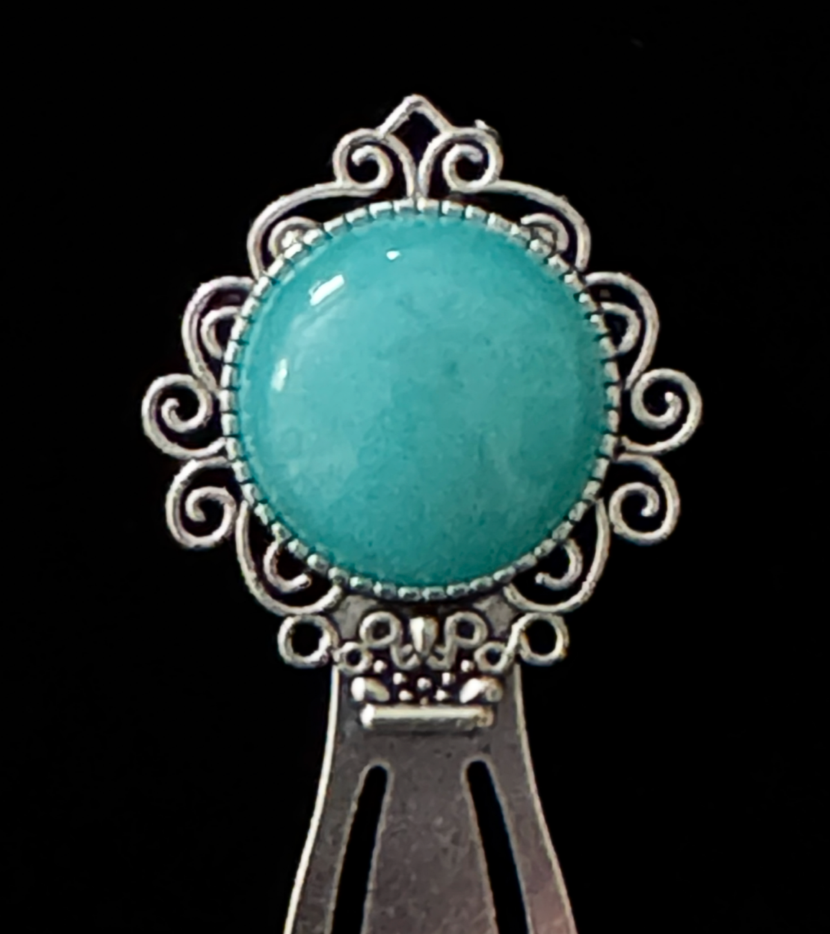 Turquoise Reverie — Vintage Style Bookmark
