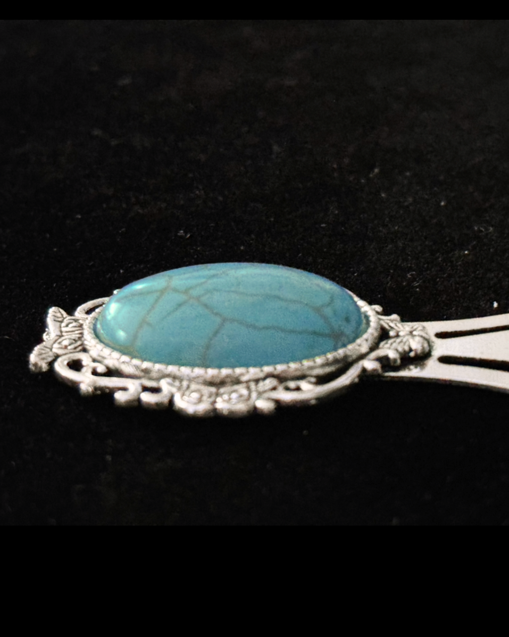 Howlite Heirloom — Vintage Style Bookmark