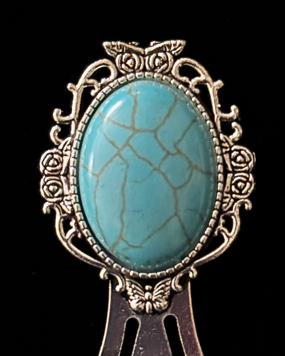 Howlite Heirloom — Vintage Style Bookmark