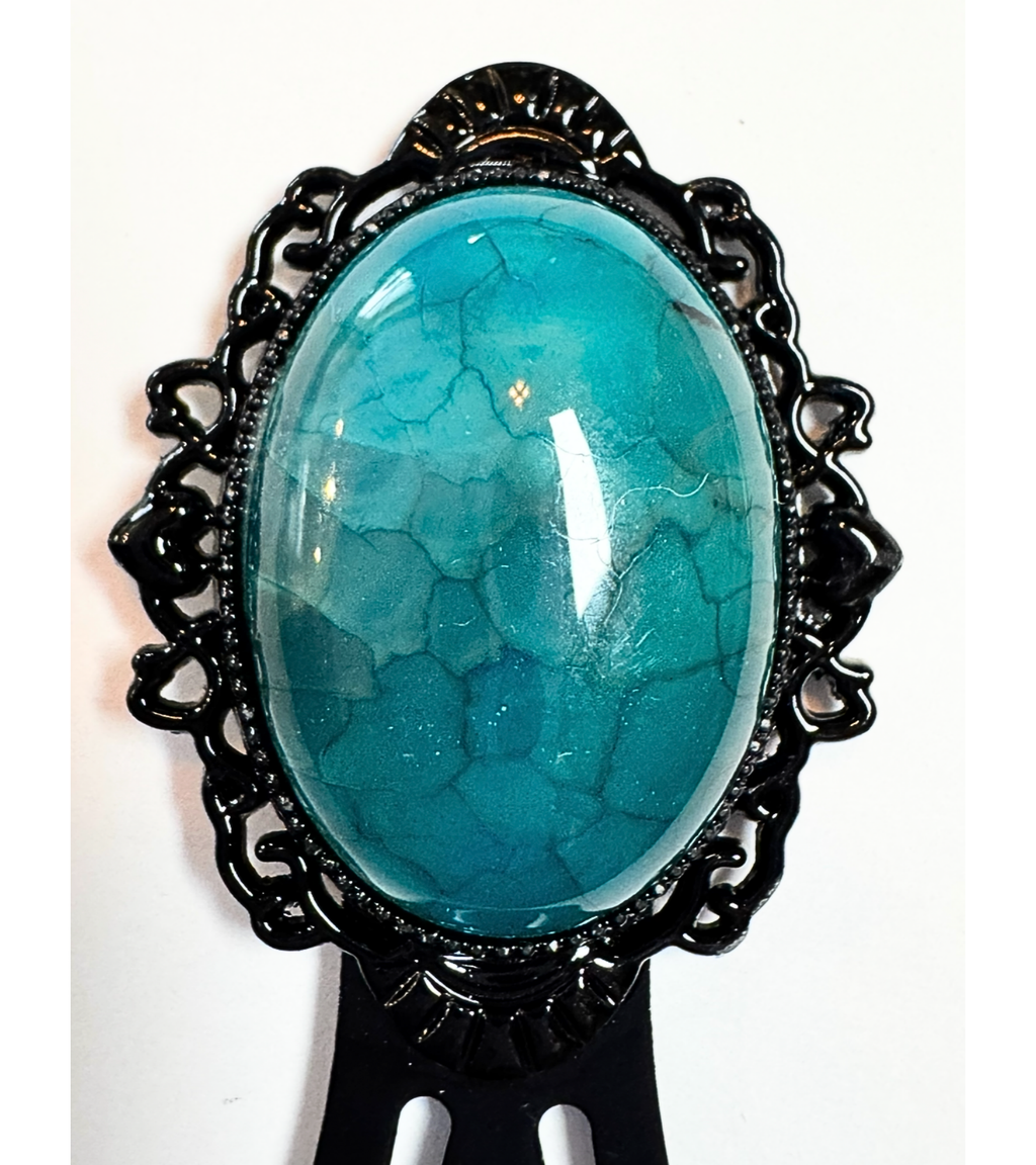 The Dragon’s Vein — Dragon Vein Agate Vintage Style Bookmark