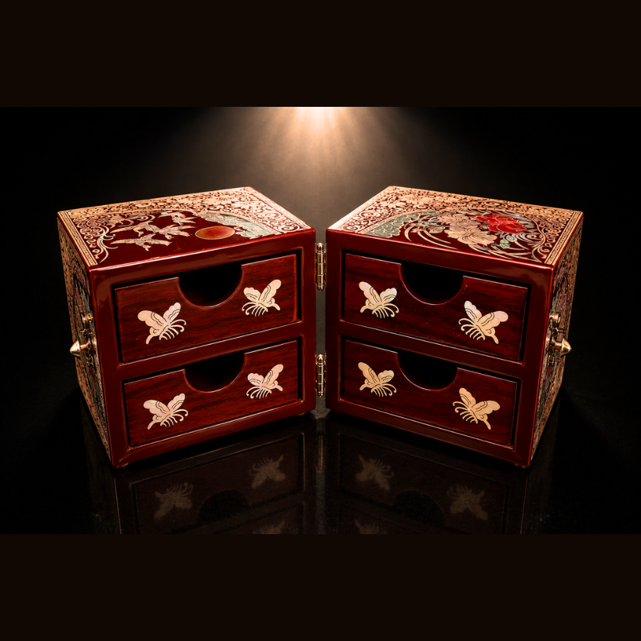 Korean Mother-of-Pearl Jewelry Chest