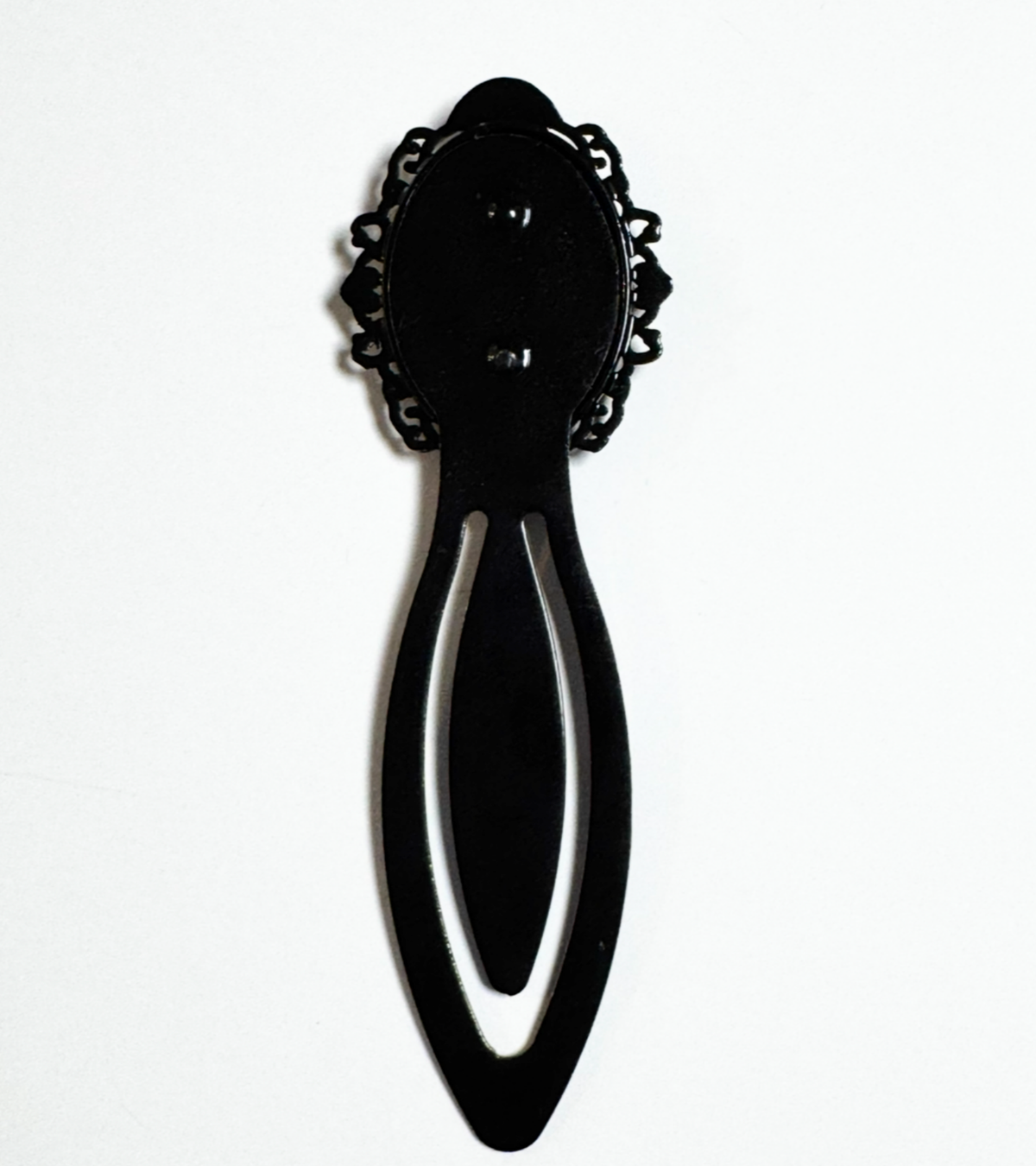 Gathered at Dusk — Queen Anne’s Lace Resin Bookmark