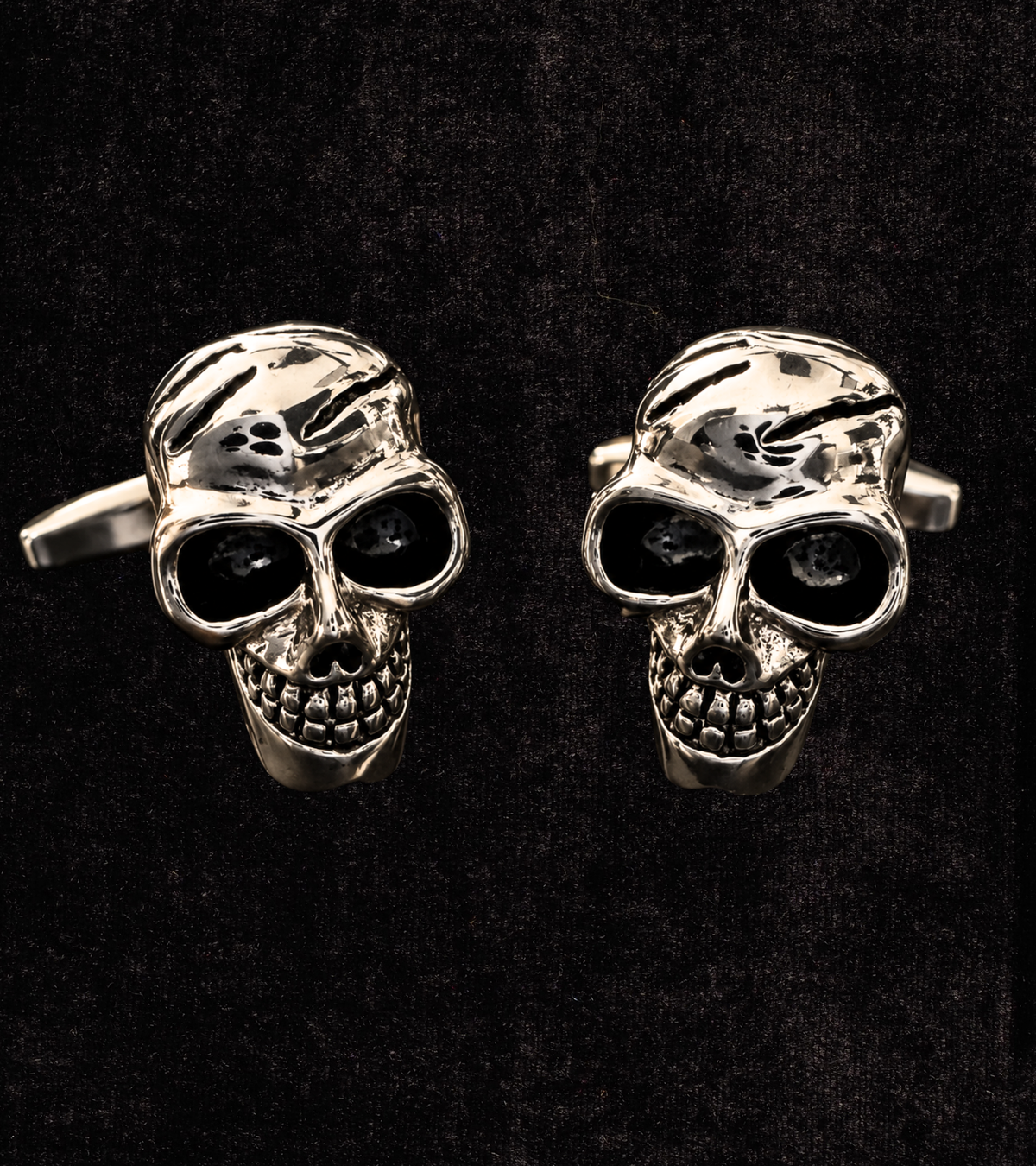 Memento Mori Skull Cufflinks