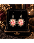Cherry Blossom Reverie — Vintage Style Earrings